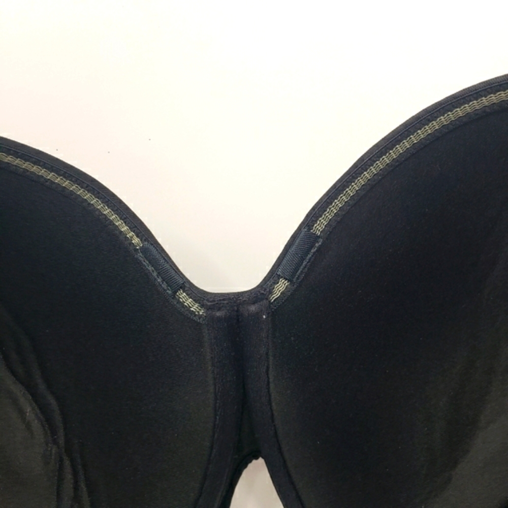 Cacique Boost Multi-Way Strapless Bra Black 42G EUC - Picture 5 of 11